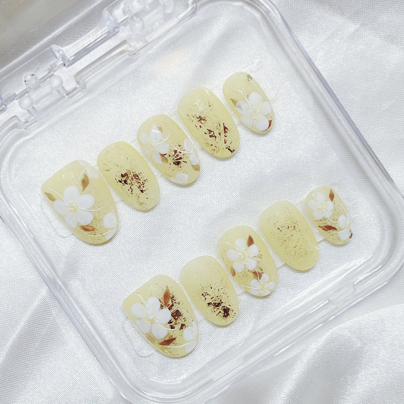 Pale Yellow Midsummer Night Flower Gift F03-19506 Flower Language