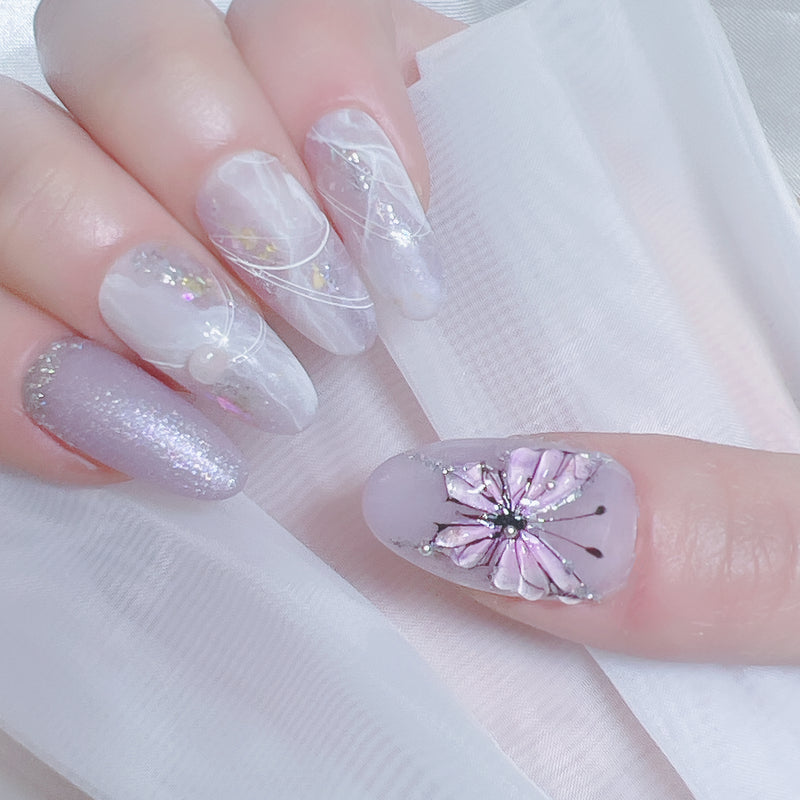 Nightingale Purple Butterfly U02-19502