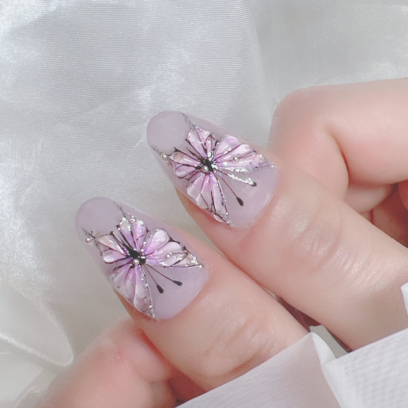 Nightingale Purple Butterfly U02-19502